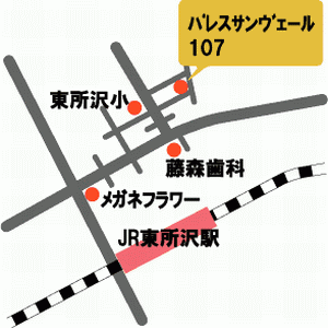 所沢営業所地図